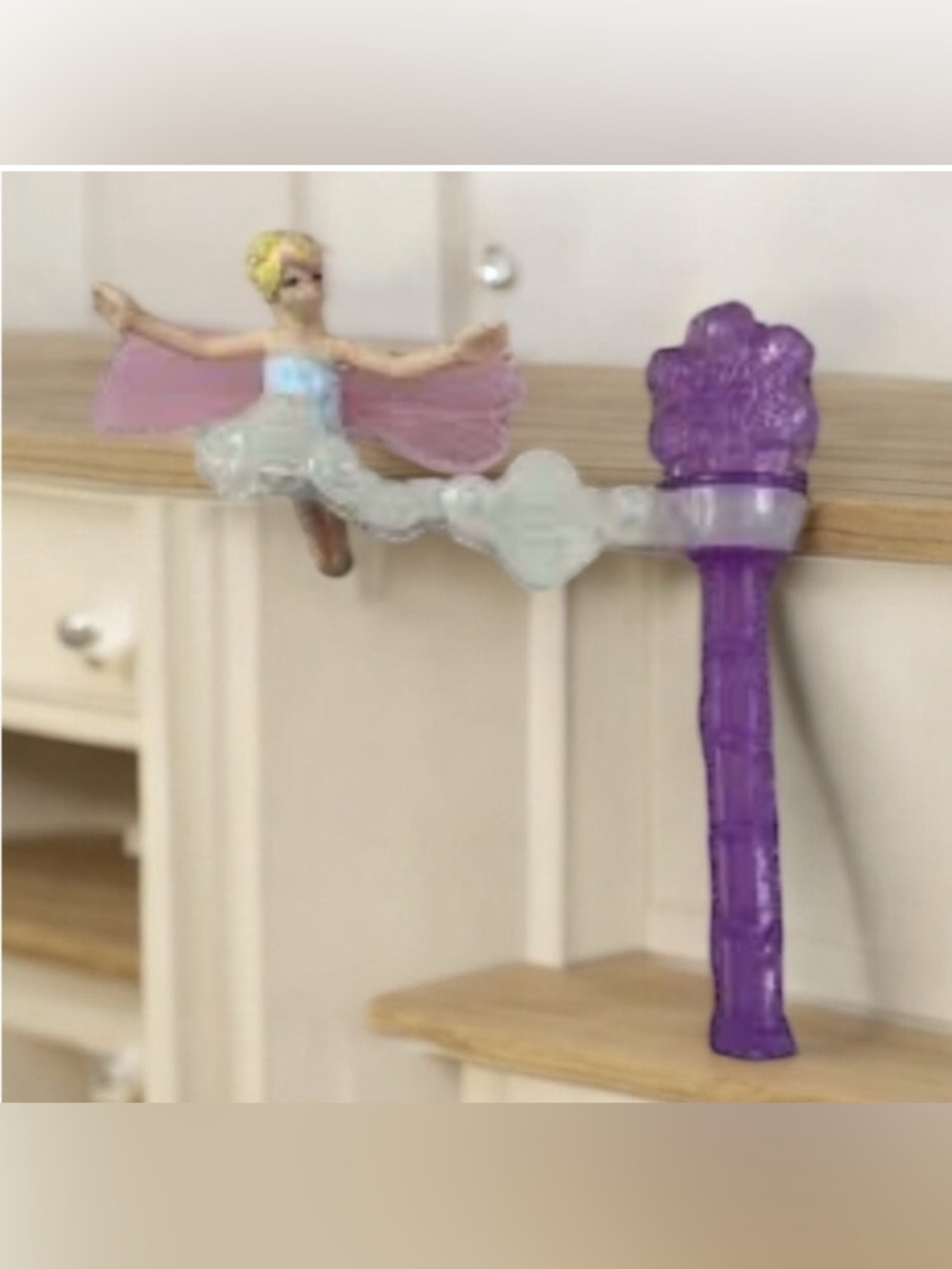 NEW IN BAG McDonald's Happy Meal Flutterbye Wand Toy Fairy Princess 2014 Toy